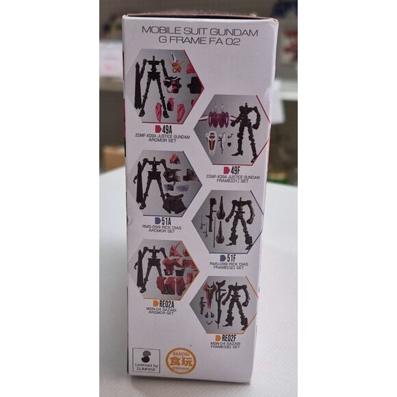 Bandai Mobile Suit Gundam G Frame FA 02 50A/50F Set - Picture 3 of 5
